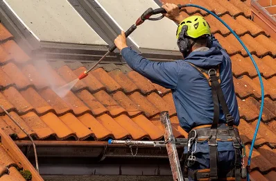 Démoussage et hydrofuge de toiture à Calvi